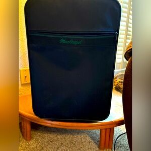 Vintage Carry -On Mac Gregor Black Suitcase